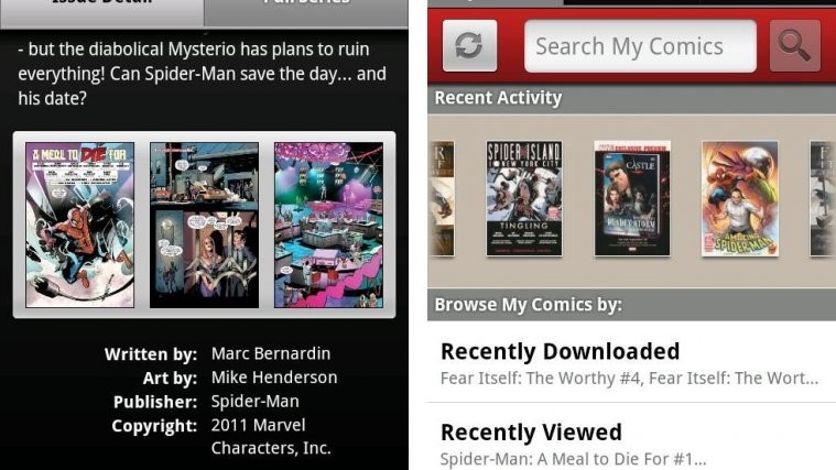 Marvel Comics-App