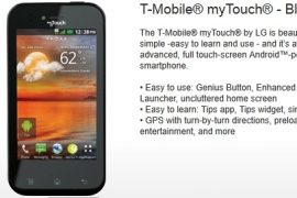 LG myTouch and myTouch Q Specifications and Release Date