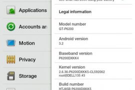 Android 3.2 Update for the Galaxy Tab Plus 3G P6200