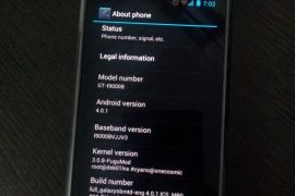 Install Android 4.0 AOSP ROM on Captivate i897 [Ice Cream Sandwich]