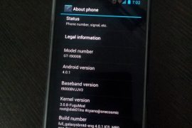 Android 4.0 Ice Cream Sandwich (ICS) Update for Galaxy S i9000 [Custom ROM]
