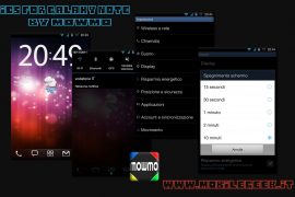Android 4.0 ICS Theme for Samsung Galaxy Note