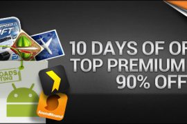 Google to celebrate 10 billion downloads for the next 10 days with 10 apps for 10 cents. Yeah, It’s a SALE!