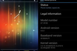 Pure ICS ROM Android 4.0.3 for Galaxy S2 I9100