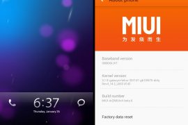 Drz MIUIv4 Beta 6 based on Ice Cream Sandwich for Galaxy S I9000