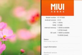 Original Galaxy Tab Gets an MIUI v4 Port Too. A Bit Buggy, though!