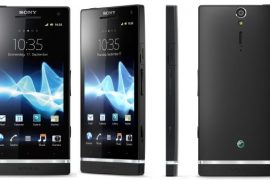 ‘Dirt-repellent’ screen coating and ‘fast-charging’ battery make the Sony Xperia S even more desirable