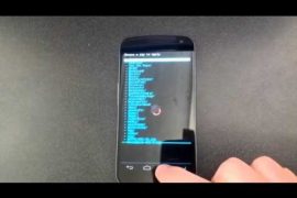Install Touch Based Clockworkmod (CWM) Recovery on Galaxy Nexus