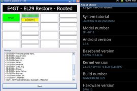 Restore Epic 4G Touch Back to Stock Rom with Root!!