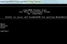Root Asus Transformer Prime easily with viperMOD Primer v1 tool!!!