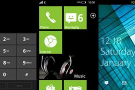 Galaxy Ace Custom ROM with Windows Phone 7 UI