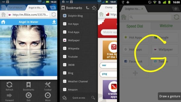 Dolphin Browser HD - Android Browser