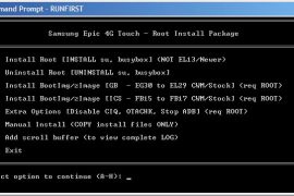 Clockworkmod Recovery for Epic 4G Touch EL29 Firmware