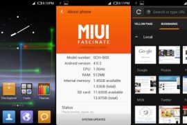 MIUI 4 for Samsung Fascinate — Install Instructions
