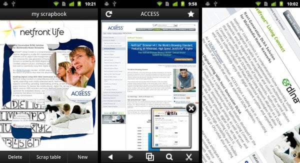 NetFront Life Browser - Android Browser