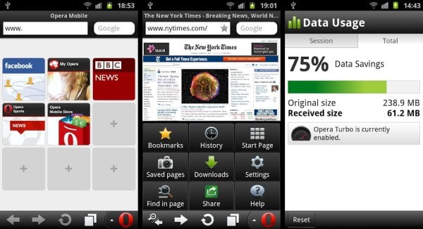 Opera Mobile - Android Browser