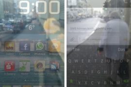 Watch Your Step While Using Your Phone with Transparent Screen for Android
