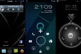 ICS based MIUI 4 for Xperia X10 – Dark Edition HD