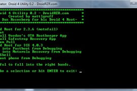 Motorola Droid 4 Utility Tool: Install Root, Safestrap Recovery, etc.