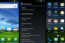 TouchWiz 4 and Android 4.0 on Galaxy S — AOMP Custom ROM