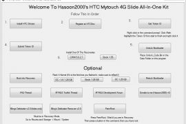 Root myTouch 4G Slide and Install Clockworkmod Recovery Using This Great Tool