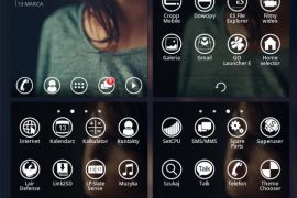 Minimal Windows Phone 7 Theme for Go Launcher EX