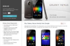 Unlocked and Contract-Free Galaxy Nexus Available in Play Store for just $399!