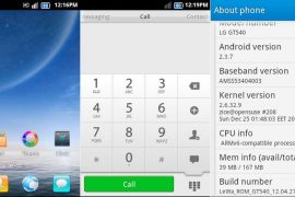 Install LeWa OS on LG Optimus GT540