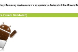 Samsung Releases Android 4.0 Roadmap for Devices on US Carriers