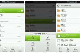 Aroma File Manager Gets You a File Manager in Recovery Mode. Simply Amazing!