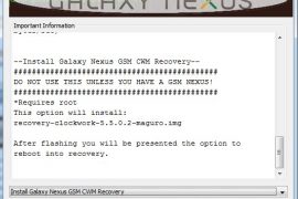 CASUAL One-Click Root and Recovery Tool for Galaxy Nexus