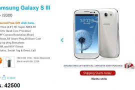 Galaxy S3 Launched in India, Priced at a Whopping INR 42500/- and Shipping Today!