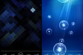 Galaxy S3 Live Wallpapers: Deep Sea and Luminous Dots
