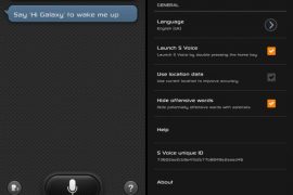 Galaxy S3 S Voice Android App