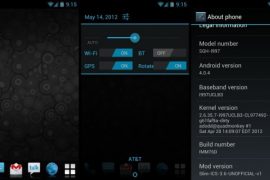 Slim ICS Ice Cream Sandwich ROM for Infuse 4G [Unofficial]