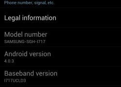 UCLD3 — Android 4.0 Ice Cream Sandwich Update for AT&T Galaxy Note i717