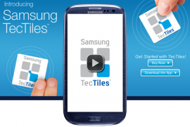 Samsung Announces TecTiles NFC Tags, Should Bring More NFC Things to Masses Soon
