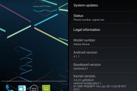 Unofficial Android 4.1.1 Jelly Bean Update for Galaxy Nexus i9250, the International GSM Variant