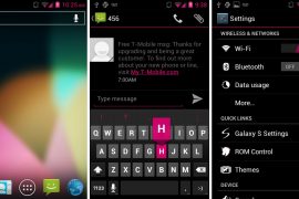 Pink Theme for Android Phones Running CyanogenMod 10 (CM10) or AOKP Custom ROM