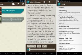 Fabrik reader Android app has Dropbox (cloud) support for your e-books — makes a useful distinction from current e-book readers