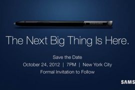 US Galaxy Note 2 might be announced by Samsung on October 24