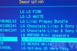 LG Nexus 4 spotted in Carphone Warehouse inventory listing