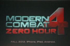 Modern Combat 4 release date is not far, Gameloft says it’s around the corner