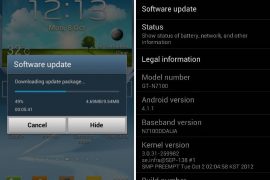 Samsung Galaxy Note 2 OTA Update enabling Multi-View in India