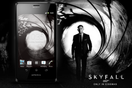 Xperia T Skyfall theme now available