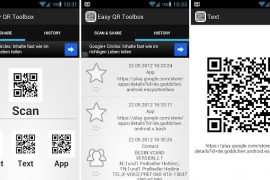 Create QR Codes easily with Easy QR Toolbox Android App