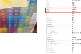 Google Nexus 10 pops up at Picasa