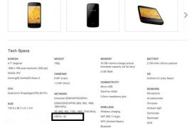 Nexus 4 supports HSPA+ 3G with data speeds of 42Mbps, the Play Store page updated to clarify this