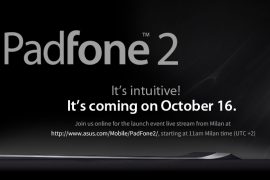 ASUS Padfone 2 teaser appears online, Oct 16 announcement confirmed