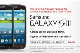 2 New Colors for Verizon Galaxy S3 – Black and Brown